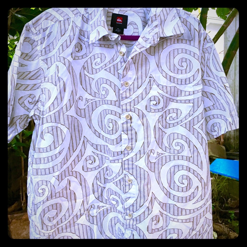 🌴Quick Silver Men's Aloha Shirt🌴